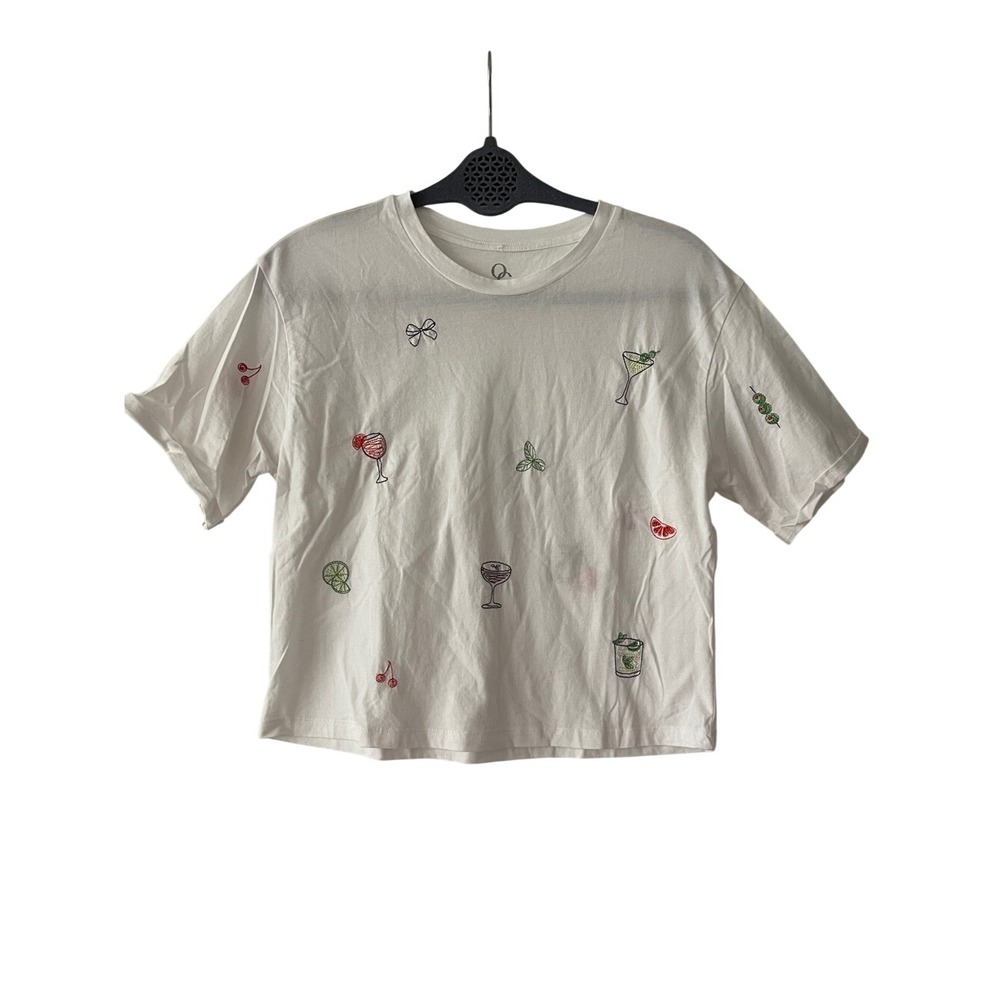 Organic Generation Embroidered T Shirt Small